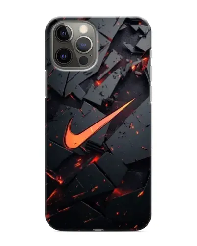 Чехол для iPhone 12 Pro с картинкой «Nike — эффект разломов» Чехол для iPhone 12 Pro с картинкой «Nike — эффект разломов»