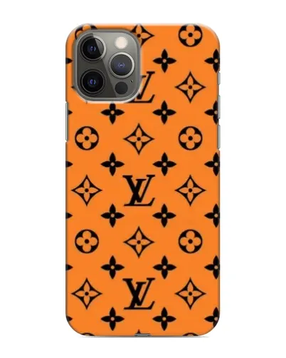 Чехол для iPhone 12 Pro с картинкой «Оранжевый стиль LV» Чехол для iPhone 12 Pro с картинкой «Оранжевый стиль LV»