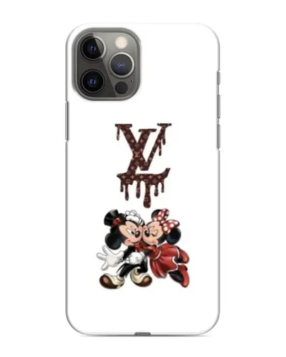Чехол для iPhone 12 Pro с картинкой «LV и Микки Маус» Чехол для iPhone 12 Pro с картинкой «LV и Микки Маус»