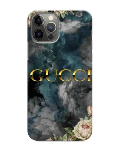 Чехол для iPhone 12 Pro с картинкой «Абстрактные цветы Gucci» Чехол для iPhone 12 Pro с картинкой «Абстрактные цветы Gucci»