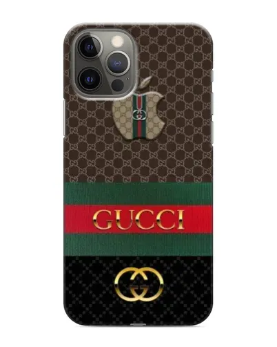Чехол для iPhone 12 Pro с картинкой «Gucci — брендированный десерт» Чехол для iPhone 12 Pro с картинкой «Gucci — брендированный десерт»