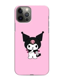 Чехол для iPhone 12 Pro с картинкой «Kuromi — розовая нежность»