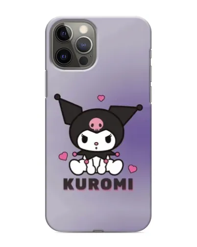 Чехол для iPhone 12 Pro с картинкой «Kuromi — фиолетовый арт» Чехол для iPhone 12 Pro с картинкой «Kuromi — фиолетовый арт»