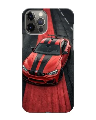 Чехол для iPhone 12 Pro с картинкой «BMW на красной дорожке» Чехол для iPhone 12 Pro с картинкой «BMW на красной дорожке»