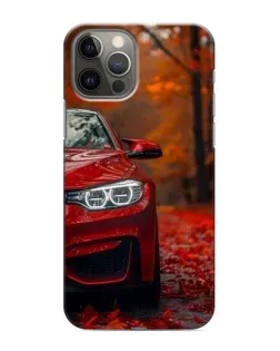 Чехол для iPhone 12 Pro с картинкой «Осенняя BMW M4»