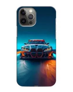 Чохол для iPhone 12 Pro з картинкою «BMW — вогні неону» Чохол для iPhone 12 Pro з картинкою «BMW — вогні неону»