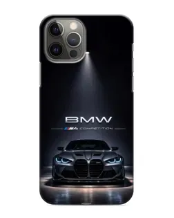 Чохол для iPhone 12 Pro з картинкою «BMW крізь нічне місто» Чохол для iPhone 12 Pro з картинкою «BMW крізь нічне місто»