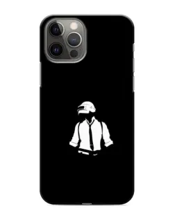 Чехол для iPhone 12 Pro с картинкой «PUBG — белый шлем»