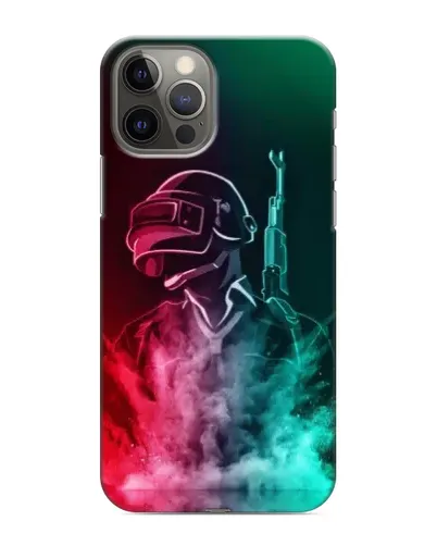 Чехол для iPhone 12 Pro с картинкой «PUBG — огненный воин» Чехол для iPhone 12 Pro с картинкой «PUBG — огненный воин»