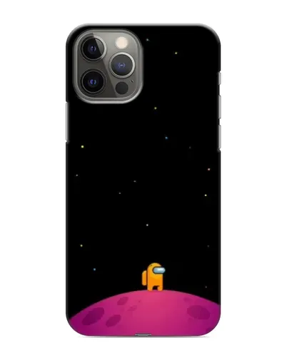 Чехол для iPhone 12 Pro с картинкой «Одинокий герой на планете» Чехол для iPhone 12 Pro с картинкой «Одинокий герой на планете»