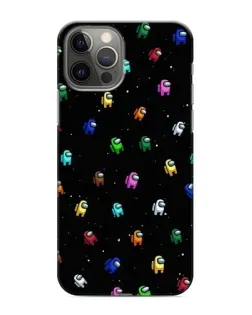 Чехол для iPhone 12 Pro с картинкой «Экипаж Among Us»