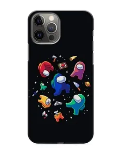 Чехол для iPhone 12 Pro с картинкой «Among Us космос» Чехол для iPhone 12 Pro с картинкой «Among Us космос»