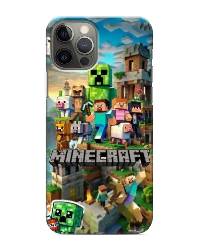 Чехол для iPhone 12 Pro с картинкой «Замок Minecraft» Чехол для iPhone 12 Pro с картинкой «Замок Minecraft»