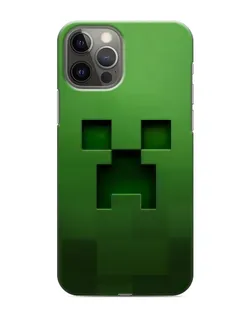 Чехол для iPhone 12 Pro с картинкой «Крипер микро-дизайн»