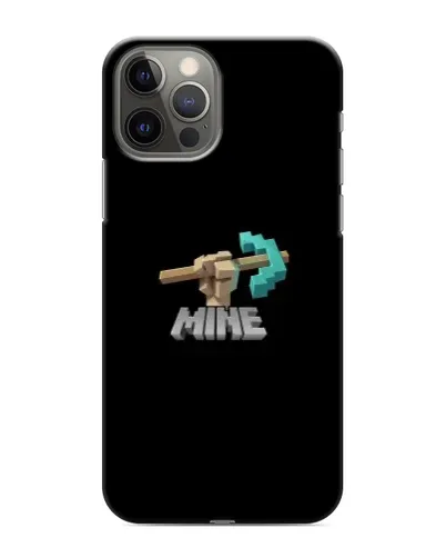 Чехол для iPhone 12 Pro с картинкой «Алмазная кирка» Чехол для iPhone 12 Pro с картинкой «Алмазная кирка»