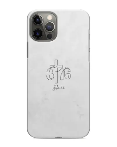 Чохол для iPhone 12 Pro з картинкою «Івана 3:16 Хрест» Чохол для iPhone 12 Pro з картинкою «Івана 3:16 Хрест»