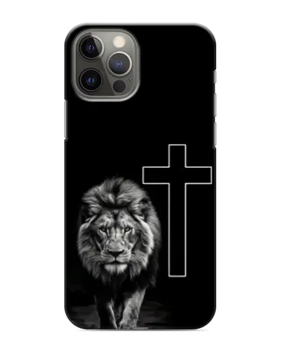 Чохол для iPhone 12 Pro з картинкою «Лев та Хрест» Чохол для iPhone 12 Pro з картинкою «Лев та Хрест»