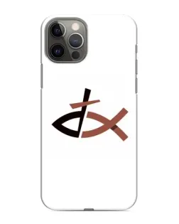 Чохол для iPhone 12 Pro з картинкою «Риба та хрест»