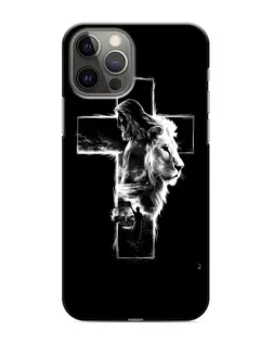 Чехол для iPhone 12 Pro с картинкой «Сияющий крест Jesus»
