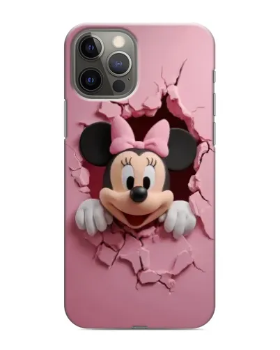 Чехол для iPhone 12 Pro с картинкой «Минни сквозь стену» Чехол для iPhone 12 Pro с картинкой «Минни сквозь стену»