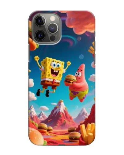Чехол для iPhone 12 Pro с картинкой «Космический фастфуд» Чехол для iPhone 12 Pro с картинкой «Космический фастфуд»