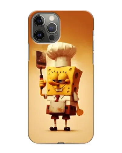 Чехол для iPhone 12 Pro с картинкой «Губка Боб повар» Чехол для iPhone 12 Pro с картинкой «Губка Боб повар»