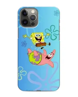 Чехол для iPhone 12 Pro с картинкой «Спанч Боб и Патрик»