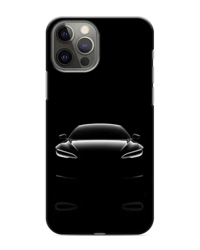 Чехол для iPhone 12 Pro с картинкой «Силуэт Tesla Night» Чехол для iPhone 12 Pro с картинкой «Силуэт Tesla Night»