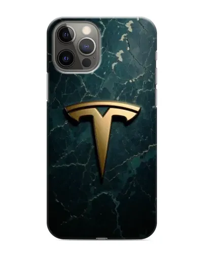 Чехол для iPhone 12 Pro с картинкой «Мраморная Tesla Gold» Чехол для iPhone 12 Pro с картинкой «Мраморная Tesla Gold»