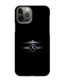 Чехол для iPhone 12 Pro с картинкой «Mercedes — абстрактные линии»