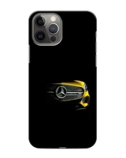 Чехол для iPhone 12 Pro с картинкой «Mercedes — ретро стиль»
