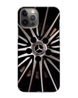 Чехол для iPhone 12 Pro с картинкой «Диск Mercedes»