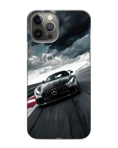 Чехол для iPhone 12 Pro с картинкой «Гоночный Mercedes AMG» Чехол для iPhone 12 Pro с картинкой «Гоночный Mercedes AMG»