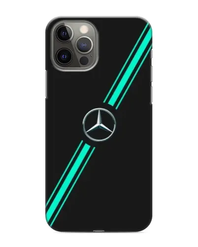 Чехол для iPhone 12 Pro с картинкой «Спортивные линии Mercedes» Чехол для iPhone 12 Pro с картинкой «Спортивные линии Mercedes»