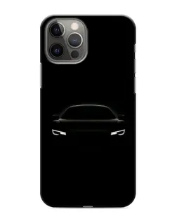 Чехол для iPhone 12 Pro с картинкой «Взгляд Audi в темноте» Чехол для iPhone 12 Pro с картинкой «Взгляд Audi в темноте»