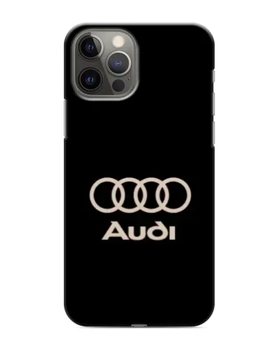 Чохол для iPhone 12 Pro з картинкою «Audi — золотий логотип» Чохол для iPhone 12 Pro з картинкою «Audi — золотий логотип»