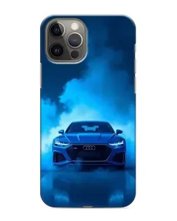 Чехол для iPhone 12 Pro с картинкой «Audi — голубая энергия» Чехол для iPhone 12 Pro с картинкой «Audi — голубая энергия»