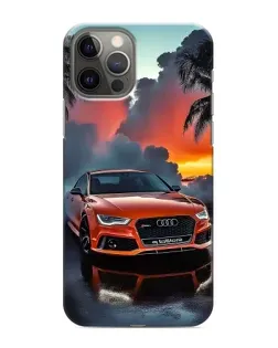 Чехол для iPhone 12 Pro с картинкой «Audi — закат» Чехол для iPhone 12 Pro с картинкой «Audi — закат»
