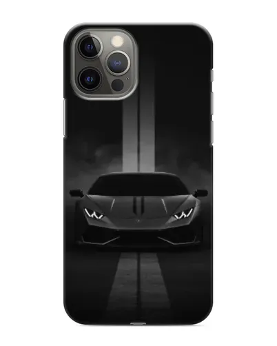 Чохол для iPhone 12 Pro з картинкою «Lamborghini симетрія доріг»