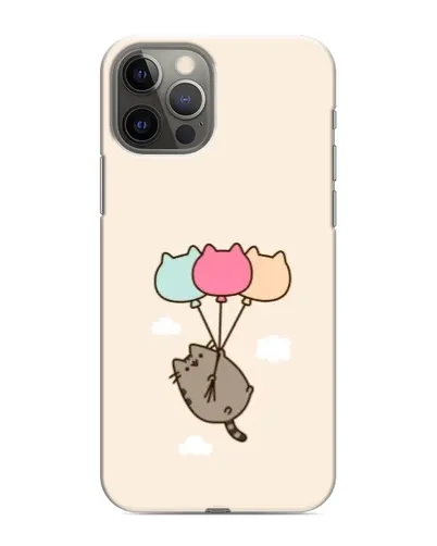 Чохол для iPhone 12 Pro з картинкою «Пушин на кульках»