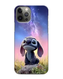 Чехол для iPhone 12 Pro с картинкой «Стич на рассвете»