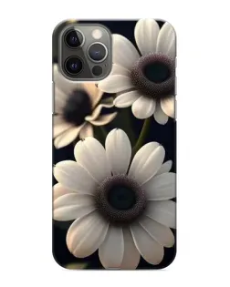 Чохол для iPhone 12 Pro з картинкою «Білі маргаритки макро» Чохол для iPhone 12 Pro з картинкою «Білі маргаритки макро»