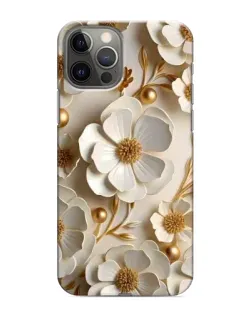 Чохол для iPhone 12 Pro з картинкою «Білі паперові квіти» Чохол для iPhone 12 Pro з картинкою «Білі паперові квіти»