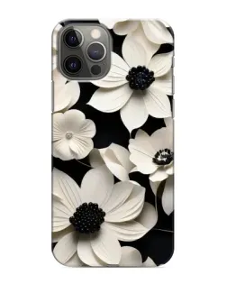 Чохол для iPhone 12 Pro з картинкою «Об'ємні білі квіти» Чохол для iPhone 12 Pro з картинкою «Об'ємні білі квіти»