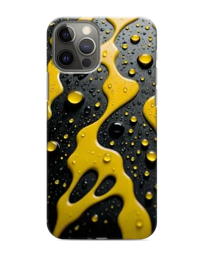 Чохол для iPhone 12 Pro з картинкою «Рідке жовте золото»