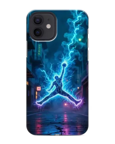 Чохол для iPhone 12 з картинкою «Jordan Gold Jumpman»