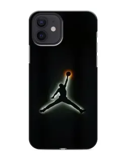 Чохол для iPhone 12 з картинкою «Jordan Gradient Logo»
