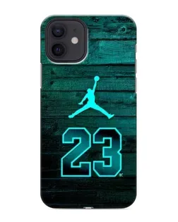 Чохол для iPhone 12 з картинкою «Jordan Cyan 23»