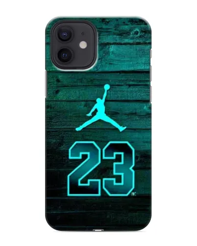 Чохол для iPhone 12 з картинкою «Jordan Cyan 23»