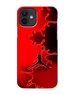 Чохол для iPhone 12 з картинкою «Jordan Red Smoke»